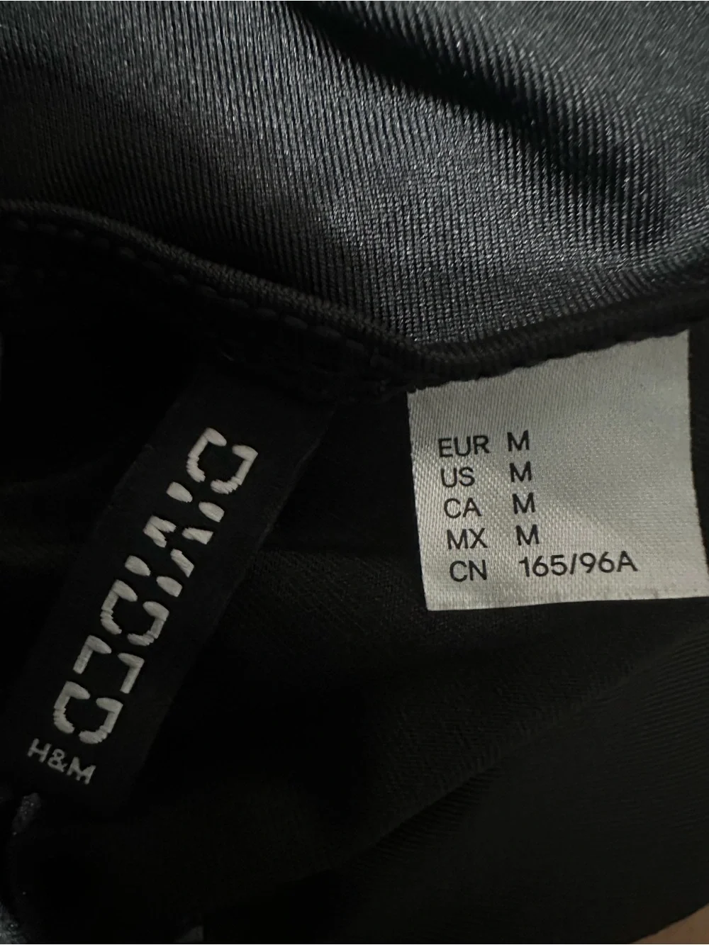 Divided Black Halter Crop Top with Branded Tag - Picture 4 of 4